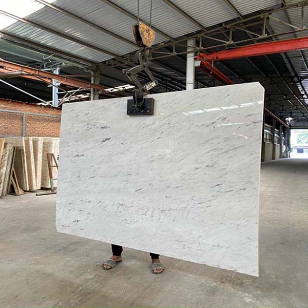 Mẫu đá hoa cương màu trắng carara